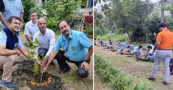 Bhopal News : जवाहर लाल नेहरू स्कूल में न्यूट्रिशनल पार्क का शुभारंभ; आमला, नीम, मोरिंगा और गिलोय के रोपे गए पौधे