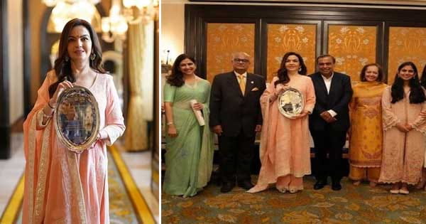 Nita Ambani : रिलायंस फाउंडेशन की चेयरपर्सन नीता अंबानी को 'सिटिजन ऑफ मुंबई' अवॉर्ड से किया गया सम्मानित
