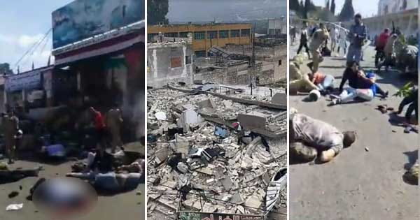 सीरिया की मिलिट्री एकेडमी पर ड्रोन से हमला : 100 लोगों की मौत, 100 से ज्यादा घायल; ग्रेजुएशन सेरेमनी के दौरान बमबारी और गोलीबारी