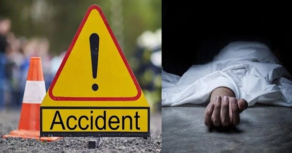 देवास में हादसा : डिवाइडर से टकराई तेज रफ्तार कार, दो की मौत; अंबाह से इंदौर आ रही थी कार