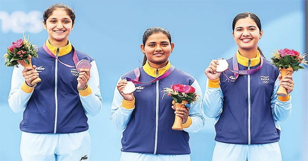 एशियाई खेलों में भारत के सौ पदक पक्के