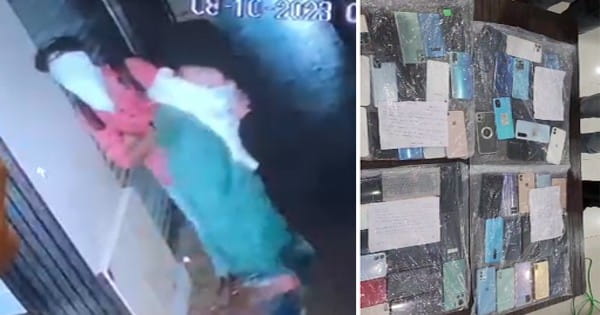 इंदौर : डॉलर मार्केट में चोरी हुए 80 मोबाइल में से 59 बरामद, दो आरोपी महाराष्ट्र से गिरफ्तार, देखें VIDEO