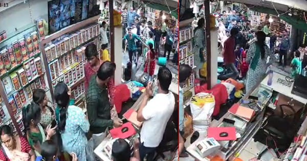 इंदौर में बदमाशों के हौसले बुलंद... दुकान में घुसकर महिलाओं के साथ की अभद्रता, देखें CCTV फुटेज