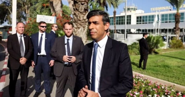 Israel Hamas War : जो बाइडेन के बाद अब ब्रिटिश PM ऋषि सुनक पहुंचे इजराइल, अमेरिका ने ईरान के मिसाइल-ड्रोन प्रोग्राम पर लगाए प्रतिबंध