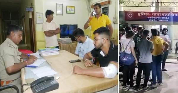 इंदौर : छात्रा से बात करने को लेकर स्टूडेंट्स में विवाद, देर रात चले चाकू, तीन घायल