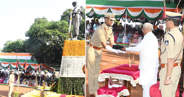 पुलिस स्मृति दिवस पर शहीद जवानों को दी श्रद्धांजलि, भावुक हुए परिजन, राज्यपाल बोले- पुलिस समाज का अभिन्न अंग है