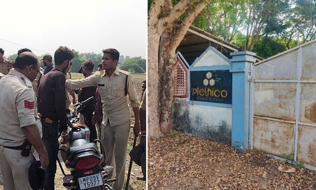इंदौर में बंद पड़ी फैक्ट्री में डकैती की कोशिश : 6 घंटे में तीन आरोपी गिरफ्तार, पुलिस कबाड़ चोरी का मान रही है मामला