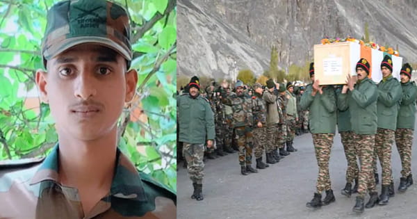 सियाचिन में पहले अग्निवीर ने गंवाई जान, सेना ने शहीद को दी श्रद्धांजलि; कहा- अक्षय के बलिदान को सलाम
