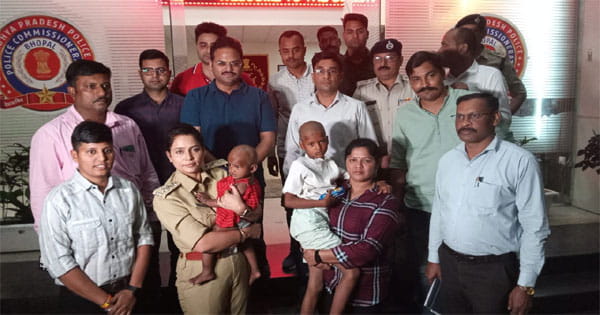अगवा बच्चियां 60 घंटे बाद कोलार की पॉश कॉलोनी इंग्लिश विला से बरामद