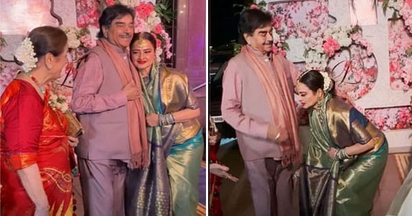 Rekha ने छुए Shatrughan Sinha के पैर... वीडियो देख फैंस कर रहे तारीफ, दोनों ने 20 साल तक नहीं की थी बात; जानें वजह