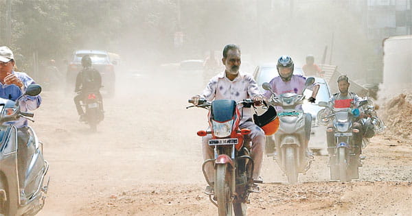 कोलार सिक्स लेन: धूल ने बढ़ाई मुसीबत, एनजीटी ने विभागों से किया जवाब-तलब