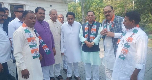 MP Election 2023 : चुनाव से पहले चंबल में BJP को लगा बड़ा झटका, पूर्व विधायक ने थामा कांग्रेस का हाथ