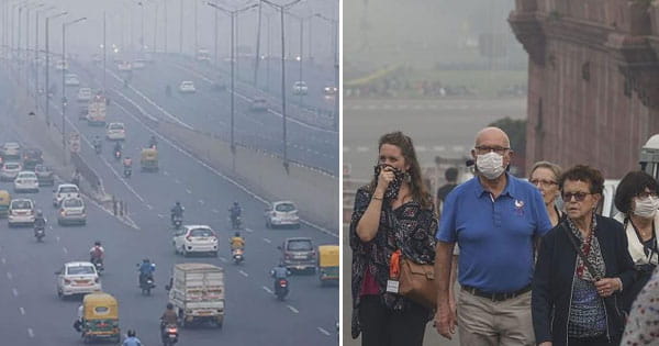 दिल्ली-NCR की हवा में सुधार...! गंभीर से बहुत खराब कैटेगरी में आया AQI, सुप्रीम कोर्ट में बढ़ते प्रदूषण पर सुनवाई आज