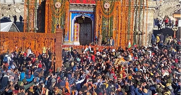 शीतकाल के लिए बंद हुए केदारनाथ के कपाट, अब छह महीने ऊखीमठ के ओंकारेश्‍वर में दर्शन देंगे बाबा