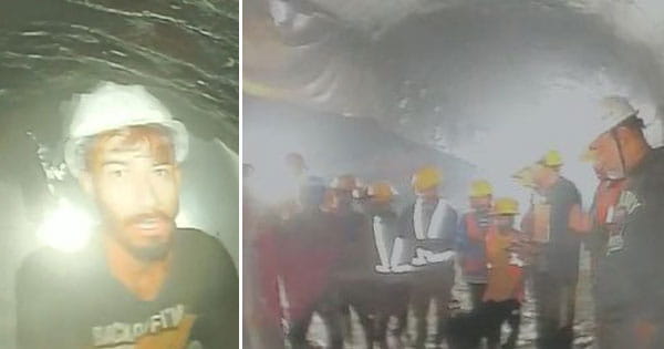 उत्तराखंड : उत्तरकाशी टनल में फंसे मजदूरों का पहला वीडियो आया सामने, 10वें दिन सुरंग में पहुंचा एंडोस्कोपिक कैमरा; सभी 41 लोग सुरक्षित