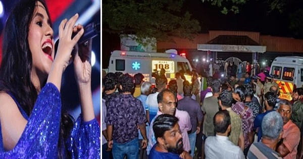 सिंगर Nikita Gandhi के म्यूजिक कॉन्सर्ट में मची भगदड़, 4 छात्रों की मौत; 60 से ज्यादा घायल, गायिका ने जताया दुख