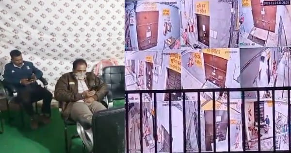 इंदौर में चुनाव परिणाम से पहले चौकीदारी... स्ट्रॉन्ग रूम के बाहर तीन शिफ्ट में EVM की पहरेदारी कर रहे कांग्रेसी; देखें VIDEO