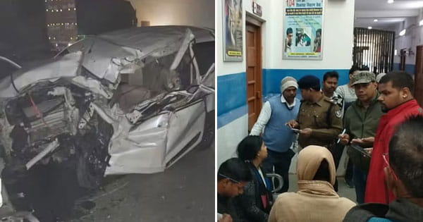 औरंगाबाद में भीषण सड़क हादसा, कार और ट्रक की टक्कर में पिता-पुत्री की मौत; दो घायल