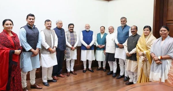 विधानसभा चुनावों में जीत हासिल करने वाले बीजेपी के सभी सांसदों ने दिया इस्तीफा, MP के सांसद भी शामिल
