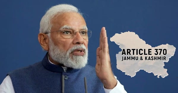 PM मोदी की दो टूक, अब ब्रह्मांड की कोई भी ताकत J&amp;K में अनुच्छेद 370 की वापसी नहीं करा सकती