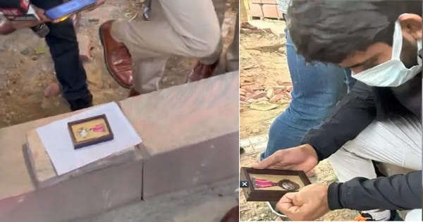 PM को पद्मश्री लौटाने आवास पहुंचे रेसलर बजरंग पूनिया, पुलिस ने रोका तो फुटपाथ पर रखा अवार्ड