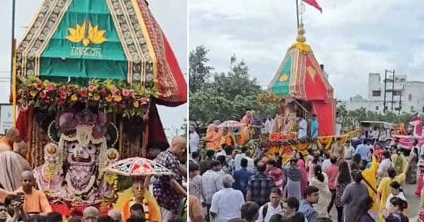 Jagannath Rath Yatra : उज्जैन-इंदौर और ग्वालियर में निकली भगवान जगन्नाथ की भव्य रथयात्रा, महाकाल का जगन्नाथ स्वरूप श्रृंगार