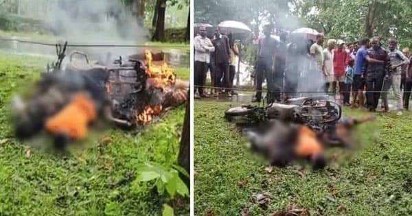 बालाघाट में दर्दनाक हादसा : हाईटेंशन लाइन की चपेट में आने से बाइक सवार 3 लोग जिंदा जले, मृतकों में महिला भी शामिल