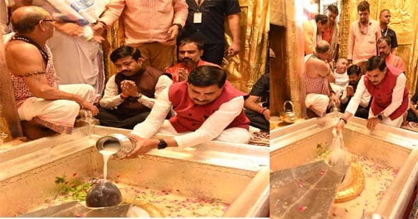 वाराणसी दौरे पर CM डॉ. मोहन यादव : काशी विश्वनाथ और काल भैरव मंदिर में की पूजा-अर्चना, प्रदेशवासियों के लिए की सुख-समृद्धि की कामना