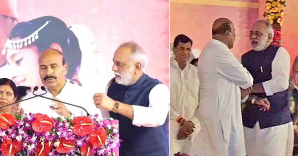 निवाड़ी में मंच पर विवाद : भाषण के दौरान टोकने से नाराज हुए केंद्रीय मंत्री खटीक, कार्यक्रम छोड़ने लगे… VIDEO वायरल
