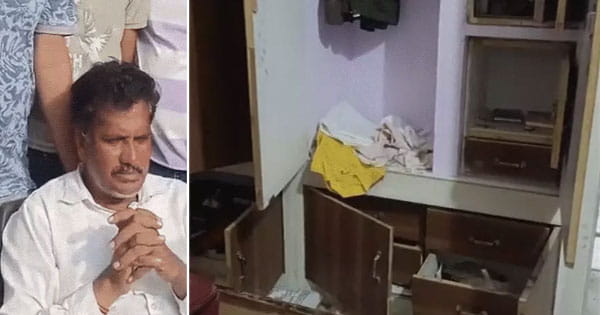 मुरैना में भाजपा नेता के घर 1 करोड़ की डकैती, कट्टे की नोक पर लूटे जेवर, कैश और बंदूक