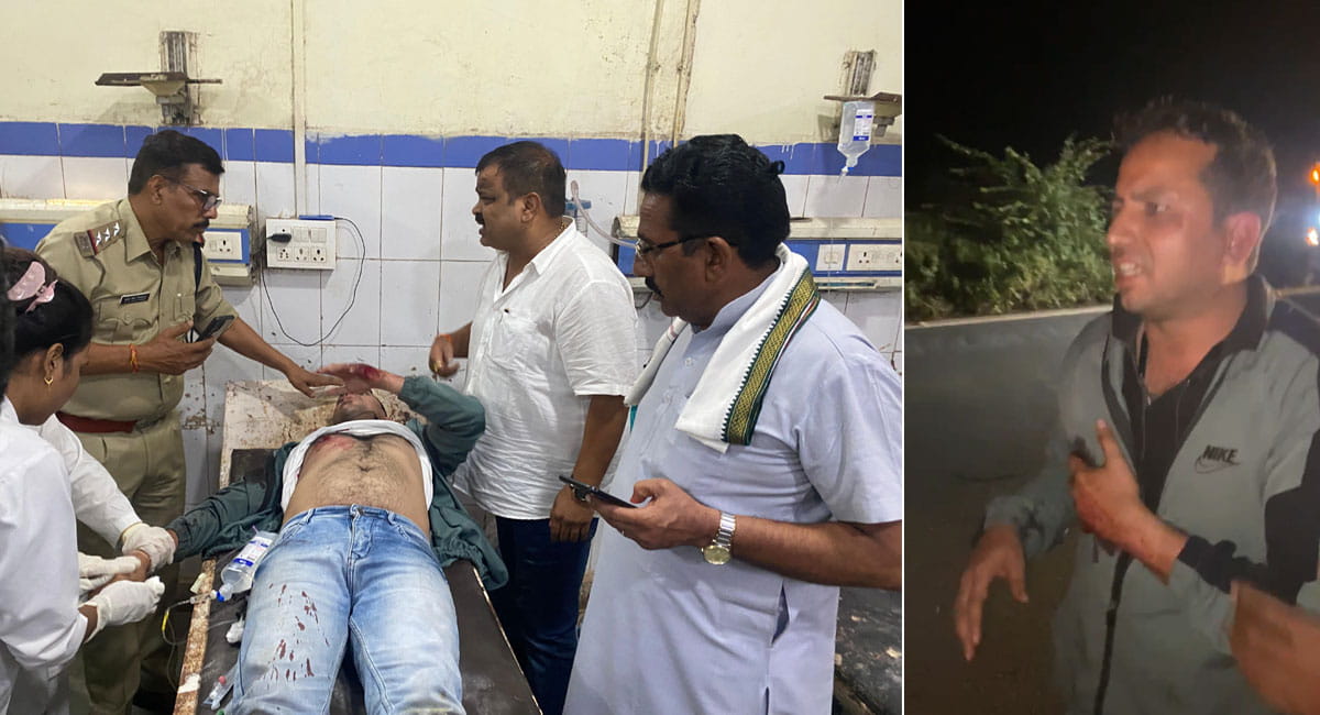 इंदौर में पदस्थ आरक्षक पर ग्वालियर में हमला : बदमाशों ने मारी गोली, 30 हजार और मोबाइल लूटकर आरोपी फरार; पूर्व विधायक ने पहुंचाया अस्पताल