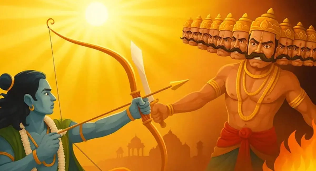 Dussehra 2025 : बुराई पर अच्छाई की जीत का पर्व, जानें रावण दहन का मुहूर्त