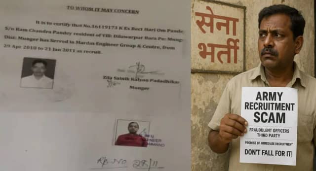 फर्जी कर्नल ने रिटायर्ड फौजी से ठगे 15 लाख रुपए, बेटे को दिया नकली ज्वाइनिंग लेटर