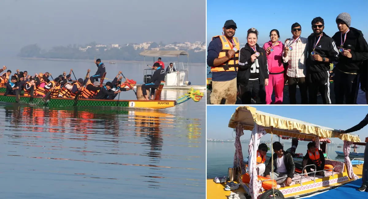बड़े तालाब में अफसरों की रोमांचक बोट रेस, कुकिंग प्रतियोगिता में दिखेगा टैलेंट