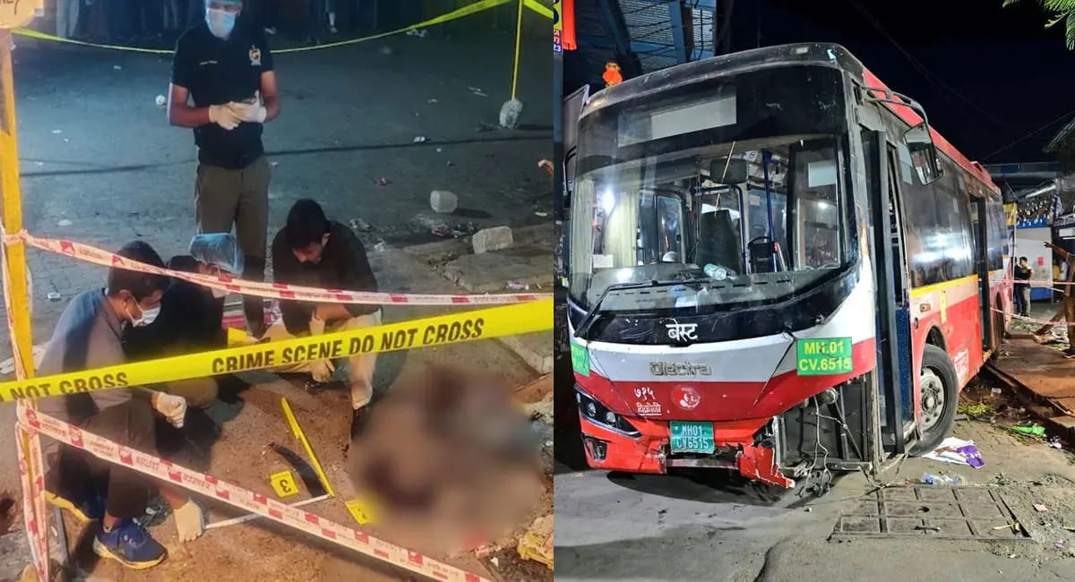 बस ने 13 लोगों को कुचला, 4 की मौत; 9 गंभीर घायल, हिरासत में ड्राइवर