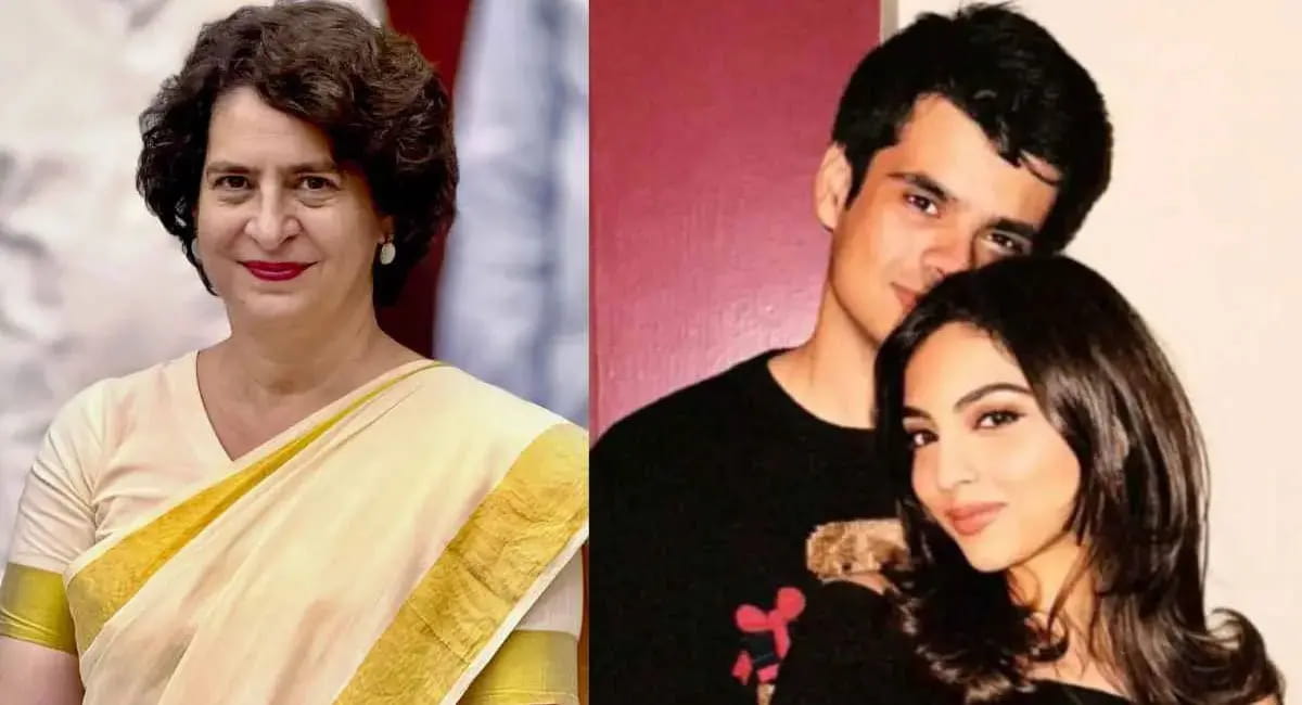 प्रियंका के बेटे रेहान वाड्रा ने गर्लफ्रैंड अवीवा बेग से की सगाई, दोनों को फोटोग्राफी का शौक