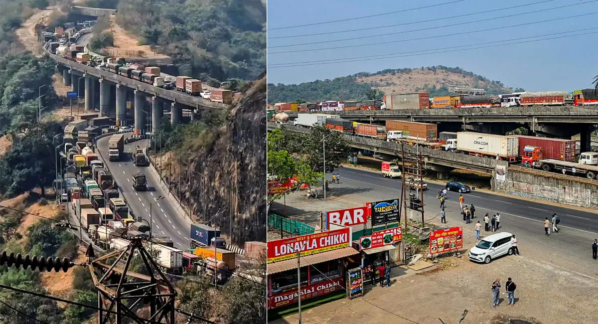 गैस टैंकर पलटने से बंद था रास्ता, यात्री हुए परेशान