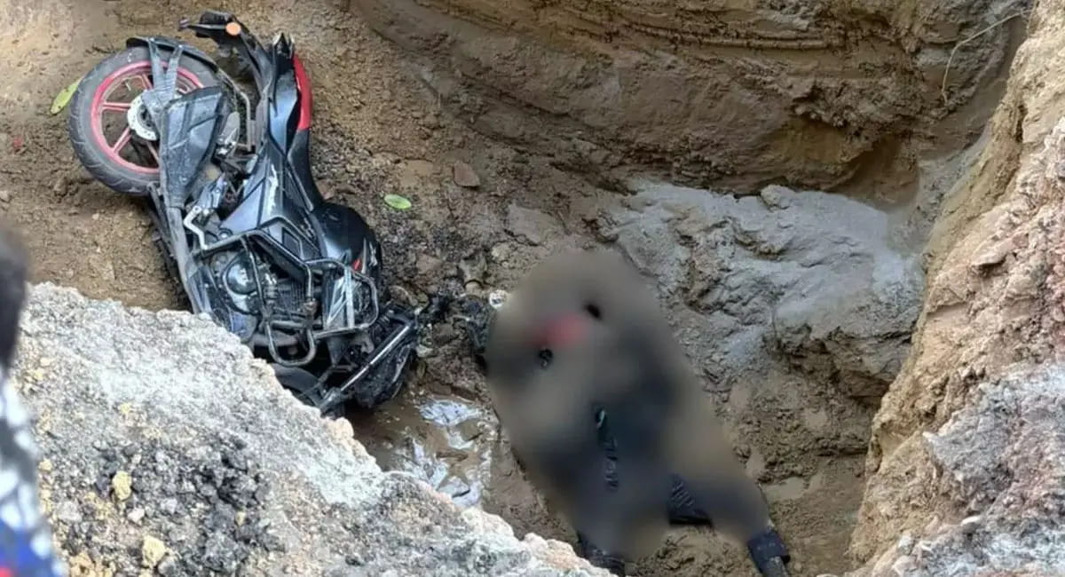 जल बोर्ड के खोदे गड्ढे में गिरने से बाइक सवार की मौत, लापरवाही या साजिश?