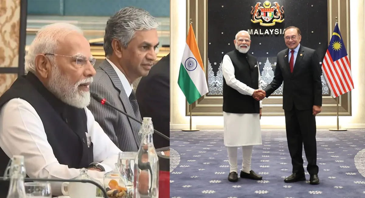 मलेशिया से PM मोदी ने दिया आतंकवाद पर सख्त संदेश, बोले- लड़ाई में मित्र देशों का समर्थन जरूरी