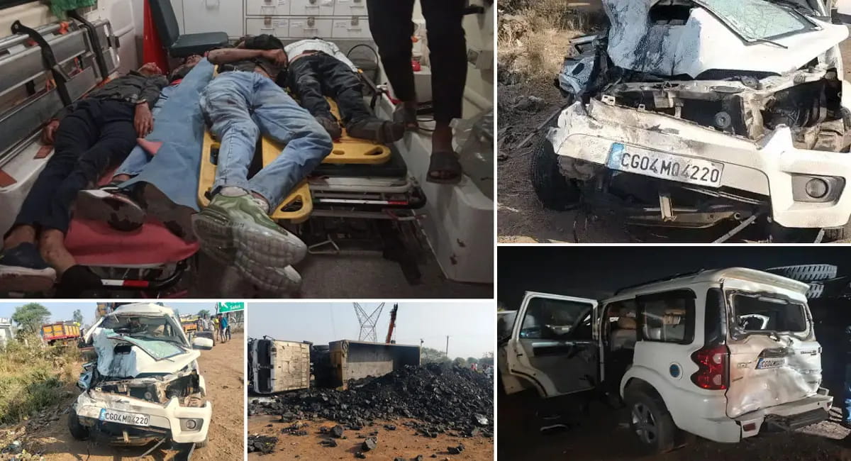 रॉन्ग साइड आए ट्रेलर ने स्कॉर्पियो को मारी टक्कर, 4 की मौत; सालगिरह समारोह से लौट रहा था परिवार