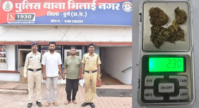 पहली बार पकड़ा गया हाई-टेक गांजा, दुर्ग में हाइड्रोपोनिक वीड के साथ 2 आरोपी गिरफ्तार