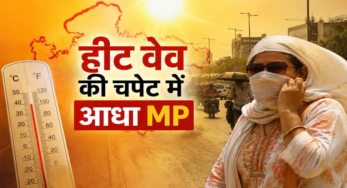 प्रदेश में गर्मी का कहर... 45°C पार पहुंचा पारा, 4 दिन लू का अलर्ट