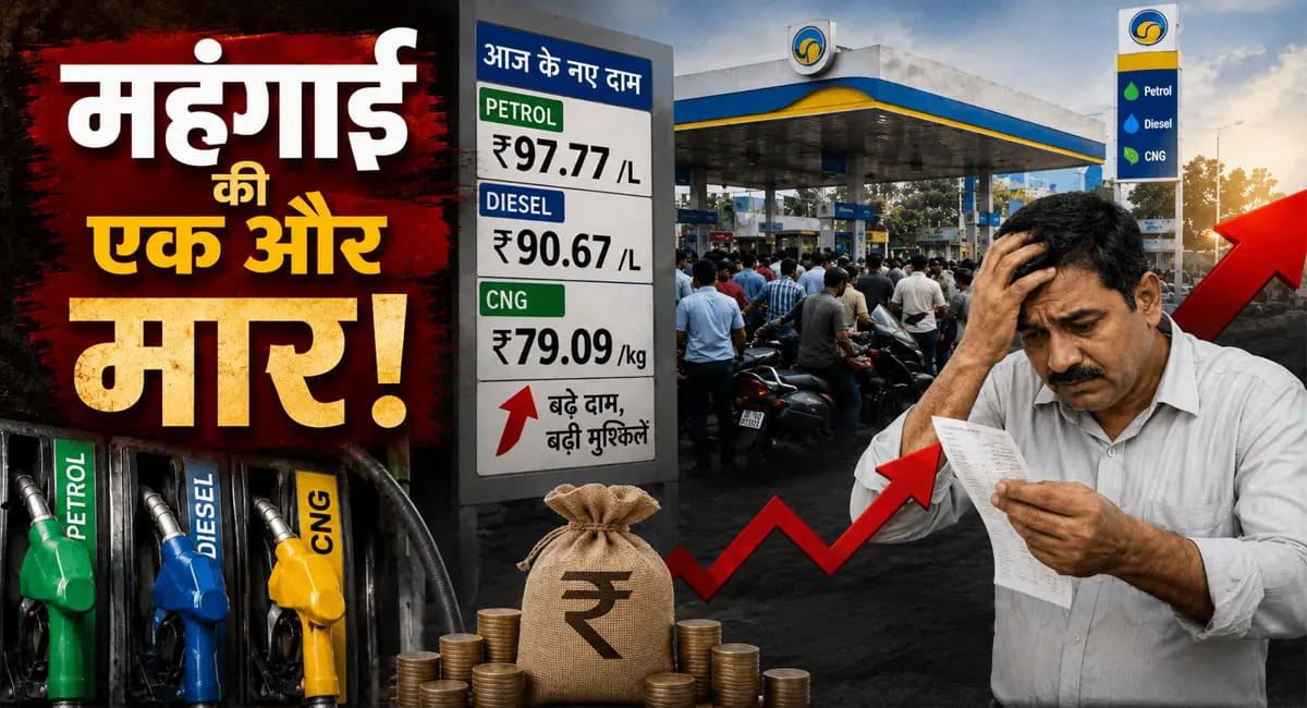 पेट्रोल-डीजल के बाद CNG भी हुई महंगी, जानें नए रेट