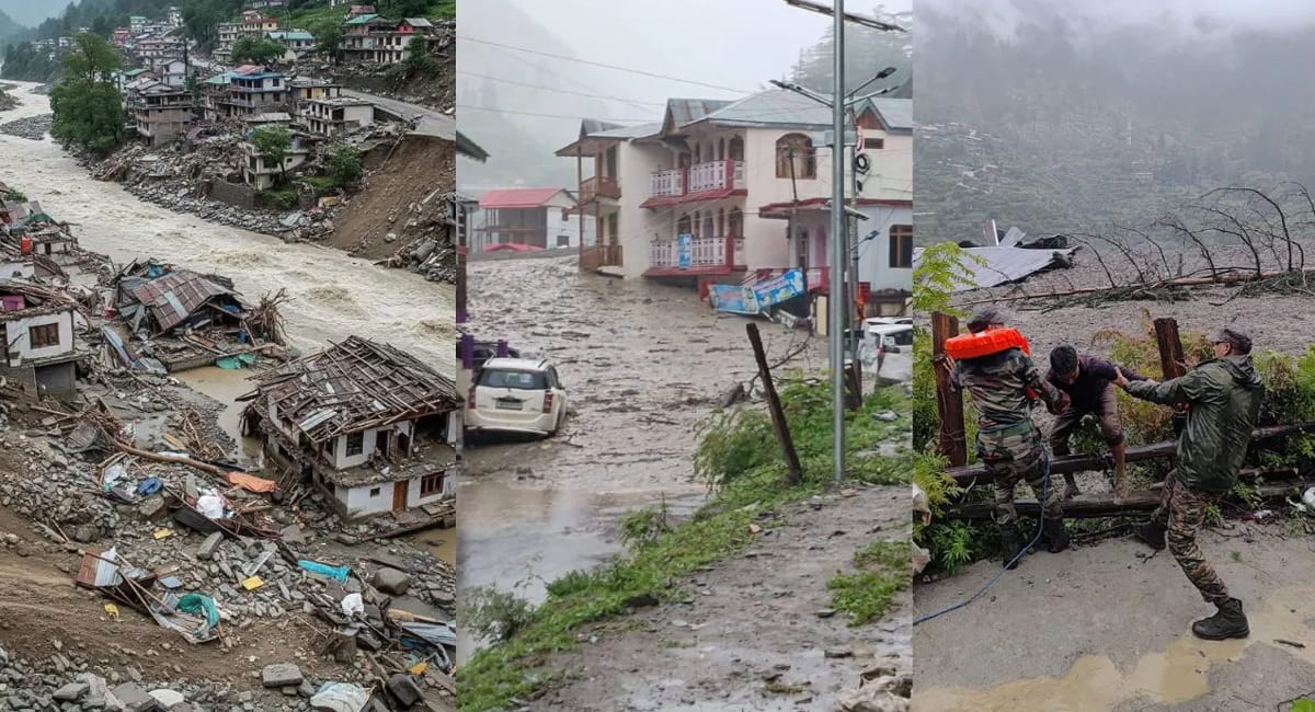 उत्तराखंड धराली त्रासदी : बादल फटते ही 34 सेकंड में उजड़ गया पूरा गांव, 4 की मौत; 50 से ज्यादा लापता, रेस्क्यू ऑपरेशन जारी