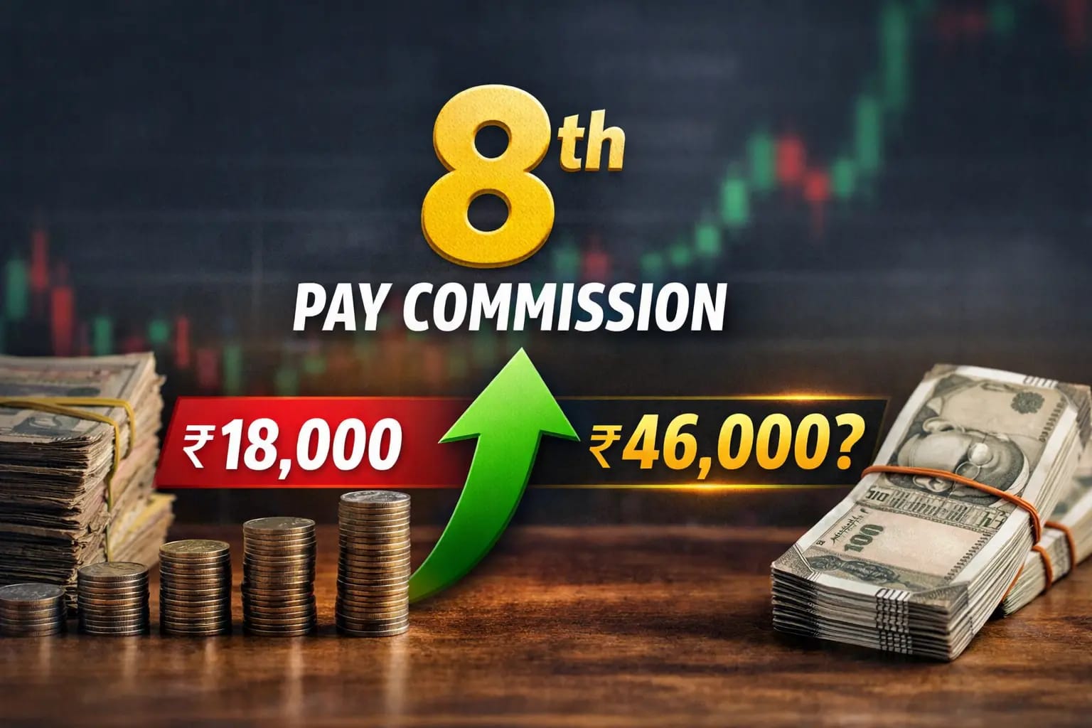 केंद्रीय कर्मचारियों के लिए बड़ी उम्मीद, ₹18,000 से बढ़कर ₹46,000 तक हो सकती है बेसिक सैलरी!