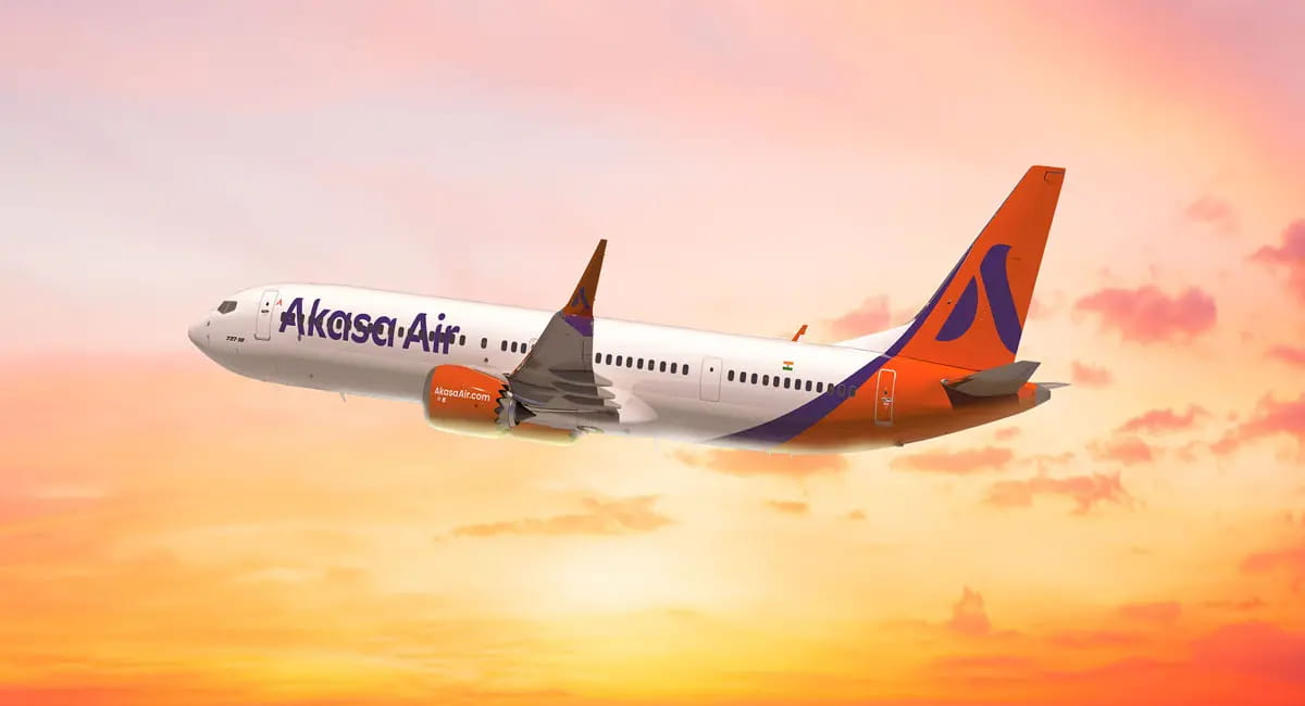Akasa Air ने लगाया फ्यूल सरचार्ज, 1300 रुपए तक बढ़ेगा टिकट प्राइस