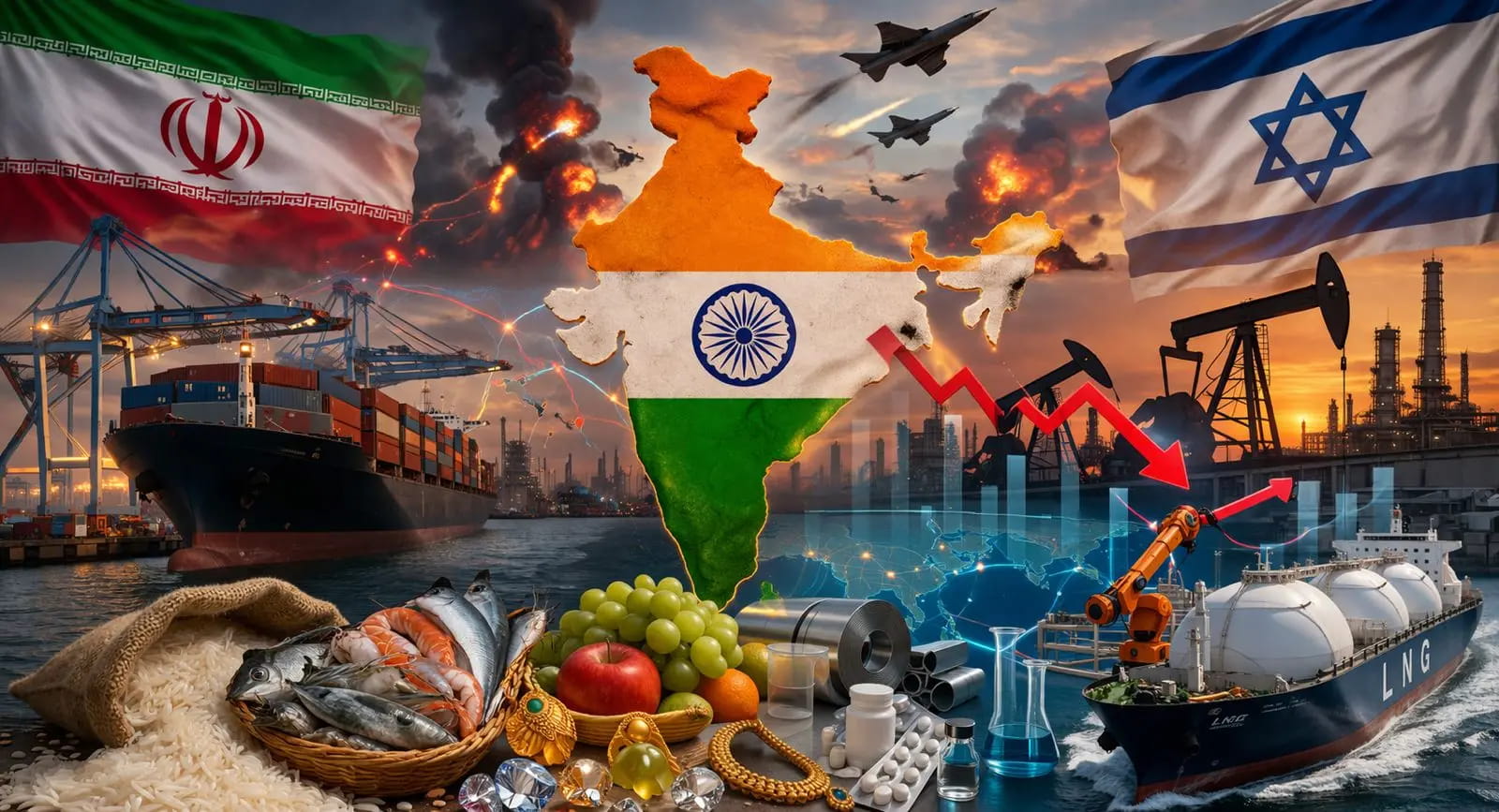 56% एक्सपोर्ट प्रभावित, कई सेक्टर पर दबाव