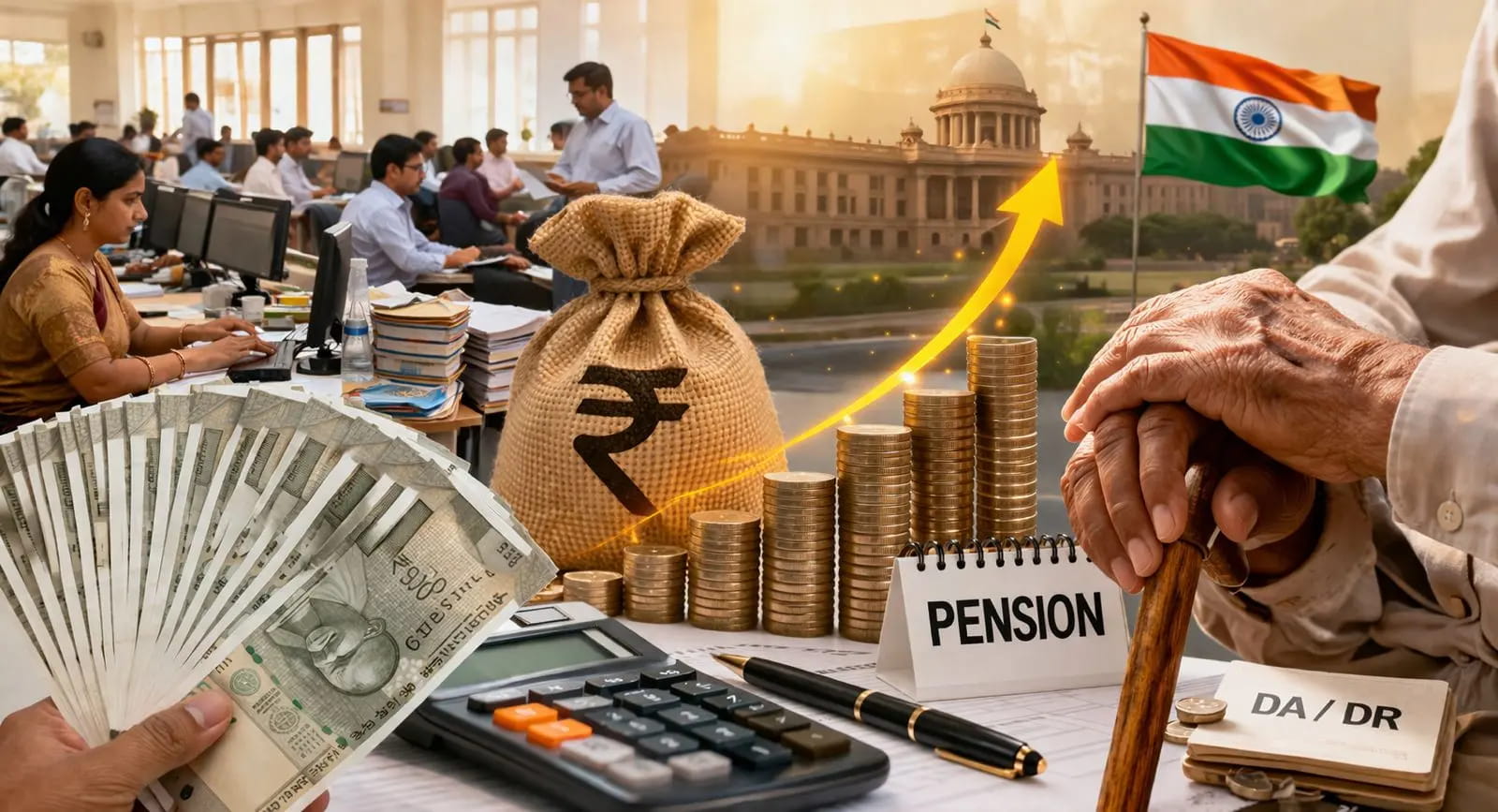 3% DA-DR बढ़ोतरी का आदेश जारी, मई में मिलेगा बढ़ा हुआ वेतन; 6 किस्तों में आएगा एरियर