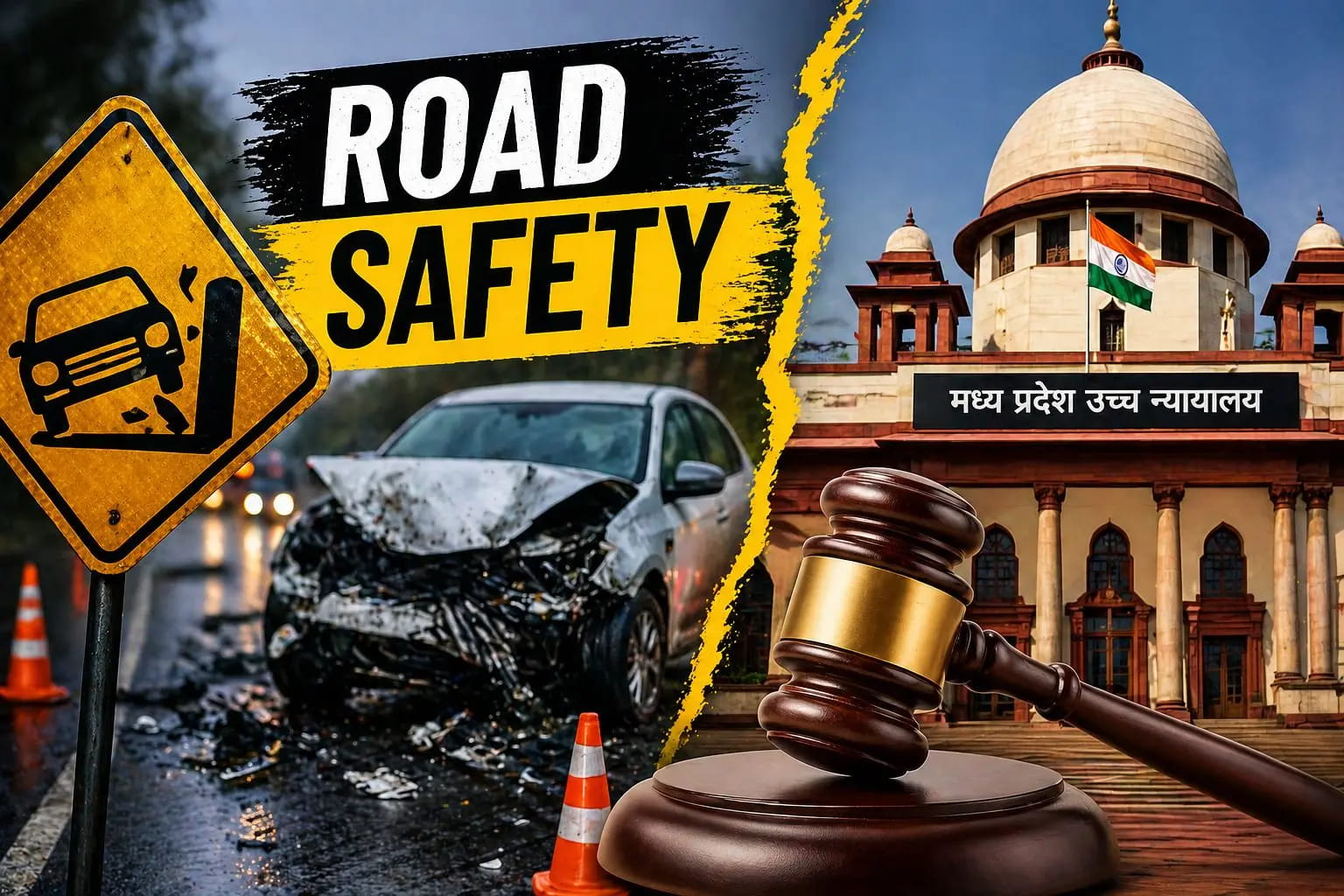 हाईकोर्ट सख्त, सरकार और NHAI को नोटिस जारी