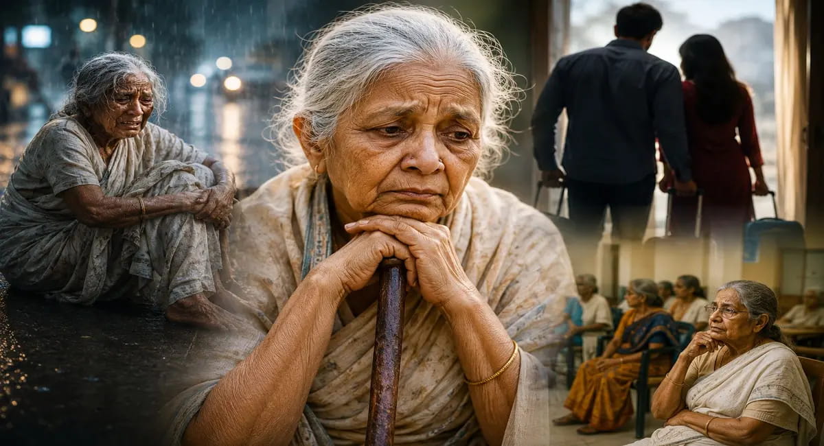 जिन बच्चों को जीना सिखाया, उन्होंने ही सड़कों पर छोड़ा; फिर भी मांओं के दिल से बच्चों के लिए दुआएं ही निकलीं